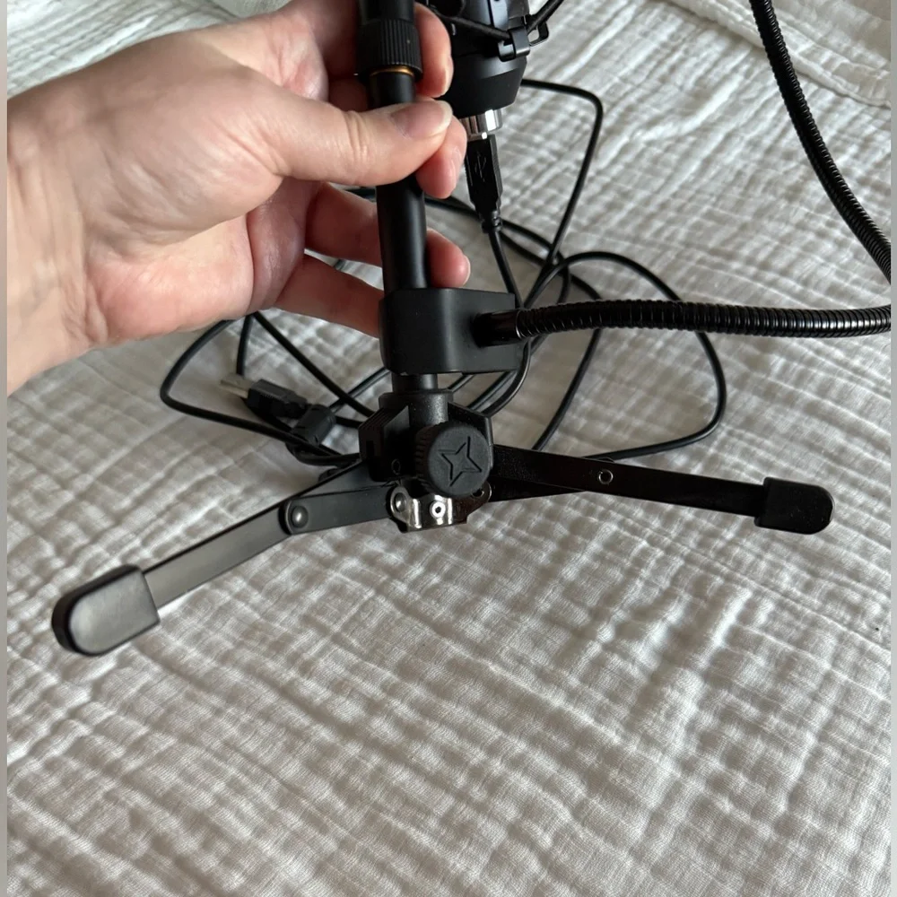 Risea Podcast, Gaming, Vocal Recording USB Computer Condenser Microphone